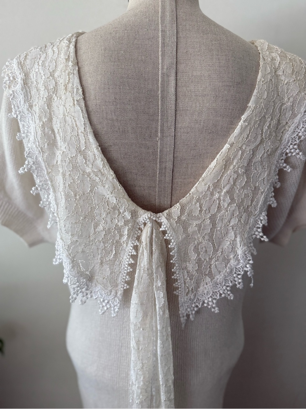 Vintage Handloomed Gunne Sax Jessica Mc Clintock size large 100% cotton dress